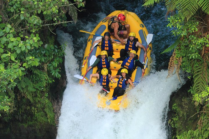Experience the rush of white water rafting on the Kaituna River navigating stunning waterfalls and lush rainforests. Perfect for both novice and expert adventurers seeking unforgettable memories.